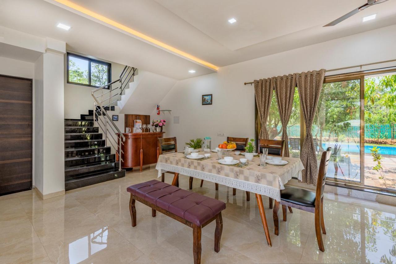 Saffronstays Lakeview Nivara - Farm Stay Villa With Private Pool Near Пюн Екстериор снимка